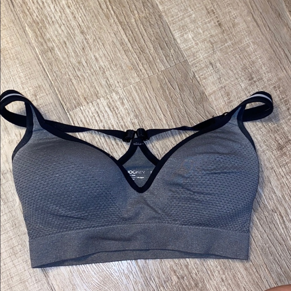 Grey Jockey Sports Bra Size Small
